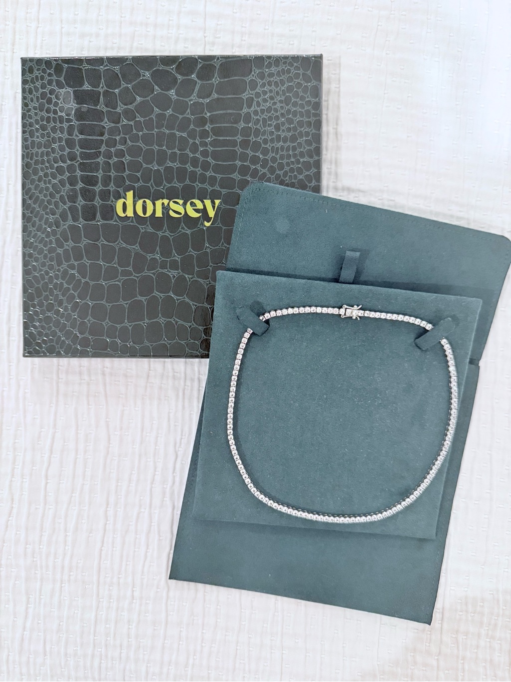 Dorsey Rivire Tennis Necklace - 16.5”